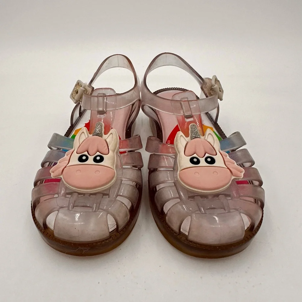 Mini Melissa Possession Unicorn Sandals Size 10 - Picture 2 of 7